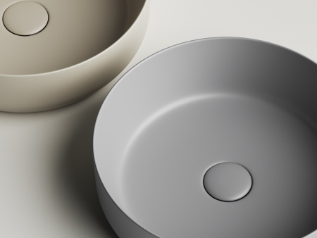 Фото раковина накладная ceramicanova element 39 см, цвет: капучино cn6022mc