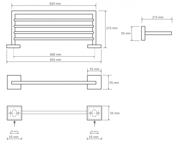 Фото полотенцедержатель bemeta beta 132205082