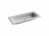 Раковина накладная Ceramicanova Element 101 см, цвет: белый CN7013