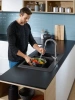 Фото смеситель для кухонной мойки hansgrohe talis 73876000