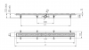 Фото трап линейный mch 105 см ch1050/50mc