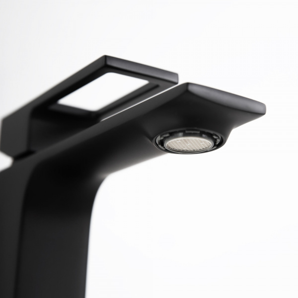 Фото смеситель для раковины belbagno luce luc-lvm-nero