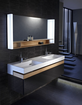 Фото зеркало с подсветкой jacob delafon terrace 150 см, eb1184-nf