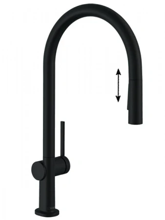 Фото смеситель для кухонной мойки hansgrohe talis 72842670