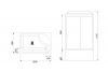 Фото душевая кабина royal bath bp rb8120bp5-wc-ch-r 120x80 см
