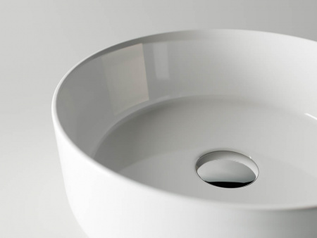 Фото раковина накладная ceramicanova element 36 см, цвет: белый cn5001