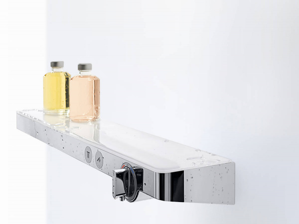 Фото термостатический смеситель для душа hansgrohe shower tabletselect 13184000