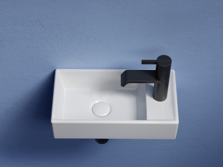 Фото раковина подвесная ceramicanova element 41.7 см, цвет: белый cn6051l