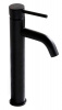 Смеситель высокий для раковины Rea Lungo Black mat REA-B4103