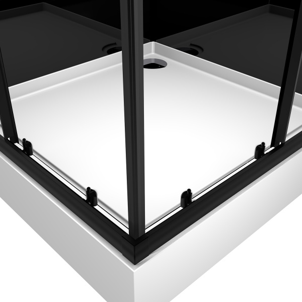 Фото душевая кабина loranto neo 90x90 см cs-21801-bp
