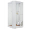 Душевая кабина Orans SR-89101LS White, Long door handle 100x100 см
