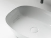 Фото раковина накладная ceramicanova element 50 см, цвет: белый cn5005