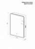 Фото зеркальный шкаф с подсветкой taliente cbled 60 см ta-cbled-el6080l