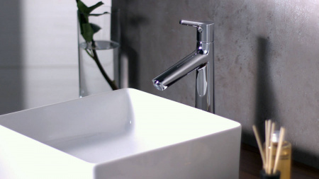 Фото смеситель для раковины hansgrohe talis select s 72031000