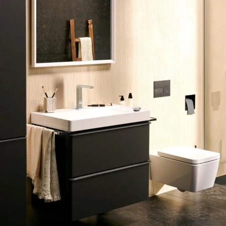 Фото смеситель для раковины hansgrohe tecturis e 73053000
