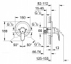Фото смеситель для душа grohe euroeco 32742000
