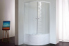 Душевое ограждение Royal Bath BK RB100BK-C 100x100 см