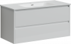 Фото тумба под раковину sancos libra 100 см, цвет: белый lb100w
