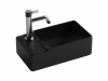 Раковина подвесная Ceramicanova Element 39.5 см, цвет: черный CN5046MB
