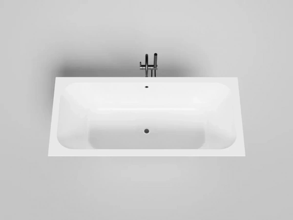 Фото ванна из искусственного камня salini orlanda axis kit 170x75 см 103323m матовая