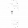 Фото смеситель для раковины abber emotion af8810ng