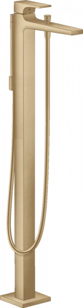 Фото напольный смеситель для ванны hansgrohe metropol 32532140