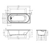 Фото акриловая ванна am.pm x-joy 165x70 см w94a-165-070w-a
