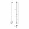 Фото электрический полотенцесушитель indigo style 2 pro 150/8 lspre150-8rt