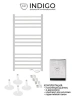 Фото электрический полотенцесушитель indigo attic romb 100/50 lсlatcre100-50wmrt