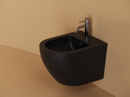 Фото биде подвесное ceramicanova uno 49 см cn11002mb