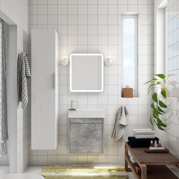 Фото тумба под раковину art&max family 40 см family-400-1d-so-cv