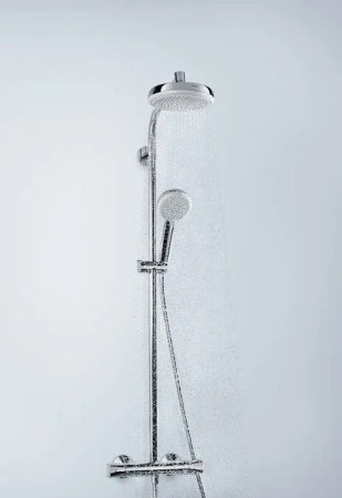 Фото душевая стойка hansgrohe crometta 27265400