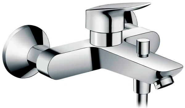 Фото смеситель для ванны hansgrohe logis 71400000_otu