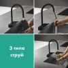 Фото смеситель для кухонной мойки hansgrohe aquno select 73831800