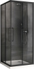 Душевое ограждение Abber Schwarzer Diamant 80x80 см AG02080BH