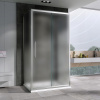 Фото душевое ограждение abber schwarzer diamant 100x90 см ag30100mh-s90m-s90m