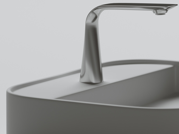 Фото раковина накладная ceramicanova element 55 см, цвет: белый cn6034