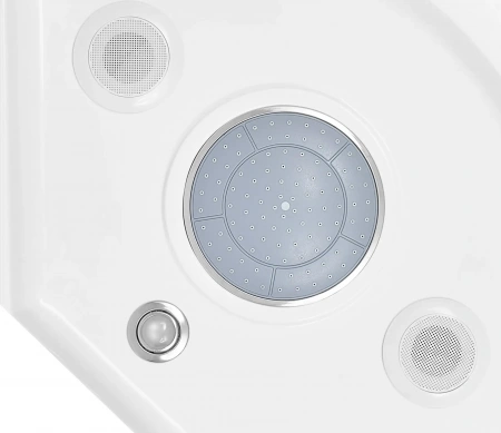 Фото душевая кабина dto 100x100 см d271sel с электрикой
