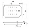 Фото поддон rgw style 80x140 см 16183814-11