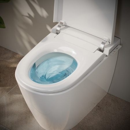 Фото умный подвесной унитаз vitra v-care 7777b403-6399