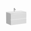 Тумба под раковину Sancos Folk 80 см, цвет: Bianco FL80W