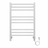 Электрический полотенцесушитель Azario Ancona 50x80 см цвет: белый AZ71858W