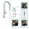 Фото смеситель для кухонной мойки hansgrohe aqittura 76800000