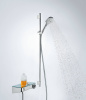 Фото термостатический смеситель для душа hansgrohe showertablet 13171000