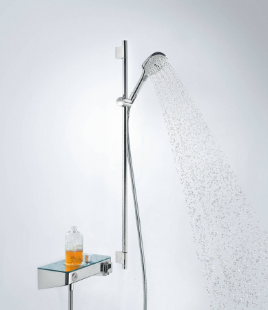 Фото термостатический смеситель для душа hansgrohe showertablet 13171000