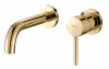 Встраиваемый смеситель для раковины Rea Lungo Gold REA-B8559