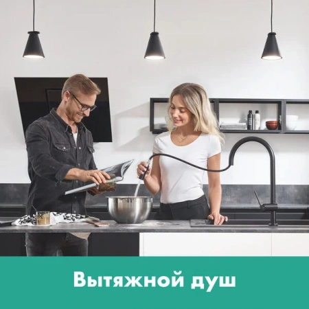 Фото смеситель для кухонной мойки hansgrohe talis classic 72800670