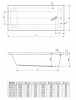 Фото акриловая ванна cezares plane solo mini 150x70 см