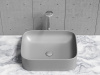 Фото раковина накладная ceramicanova element 50.5 см, цвет: антрацит cn6052mh