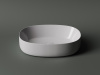 Фото раковина накладная ceramicanova element 54 см, цвет: белый cn5023